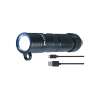 LED lampe, opladelig, IP67, 320-lumen, Hun RTG 6mm