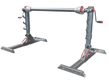 Kabeltromleholder/løfter 4500kg.